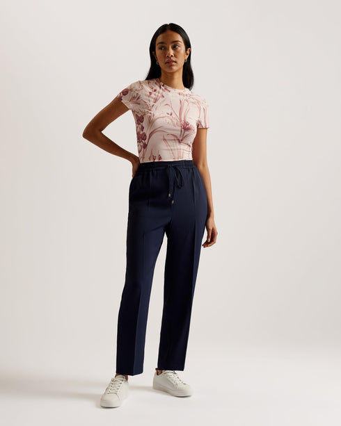 LAURAI-Trousers-Slim Cut Ankle Length Jogger- Ted Baker Romania